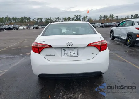 2017 Toyota Corolla Le из США, поврежденный, VIN 2T1BURHEXHC899890